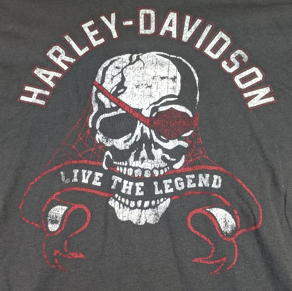 Harley Davidson Black Short Sleeve T Shirt Small - Picture 5 of 5